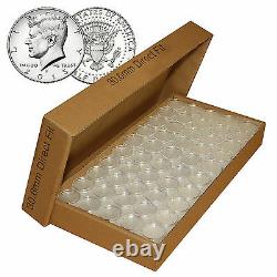 1000 Direct Fit Air Tight T30.6 Coin Holders Capsules For JFK HALF DOLLARS T30
