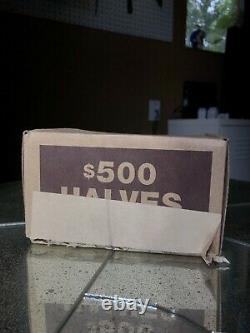 $100 FV Unsearched, Bank-sealed Kennedy Half Dollar Rolls 10 Roll Lot Brinks