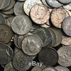 $10 Face Value 1964 KENNEDY HALF DOLLARS 90% SILVER (20 COINS) Circulated