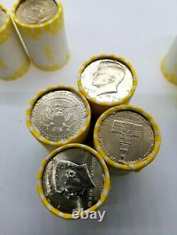 10 Unsearched Rolls Of Kennedy Half Dollars, Bank Sealed, $100 Face Value