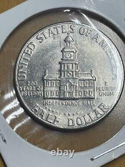 1776 1976 Bicentennial Kennedy Half Dollar 50 cent piece Coin MISSING STARS