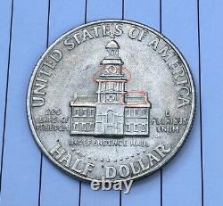 1776-1976 Bicentennial Kennedy Half Dollar No Mint Mark + Rare Error Coin