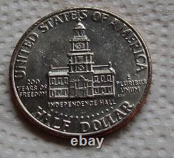 1776-1976 D JOHN F KENNEDY HALF DOLLAR BICENTENNIAL COINS VG Condition. (2)