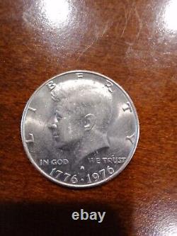 1776-1976-D Kennedy Bicentennial Half Dollar 50 Cent Coin With Rare Errors