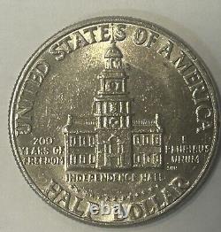 1776-1976-D Kennedy Bicentennial Half Dollar Independence Hall Collectors Coin