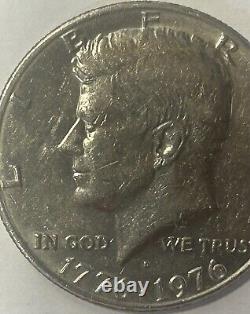 1776-1976-D Kennedy Bicentennial Half Dollar Independence Hall Collectors Coin