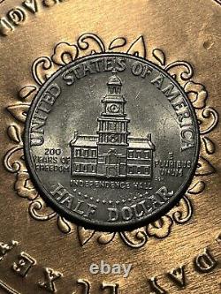 1776-1976 D Kennedy Half Dollar Coin