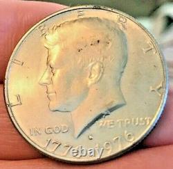 1776-1976 John F Kennedy Bicentennial'D' Half Dollar
