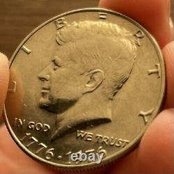1776-1976- Kennedy Bicentennial Clad Half Dollar 50 Cent Coin