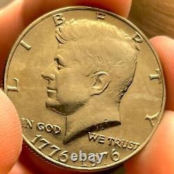 1776-1976- Kennedy Bicentennial Half Dollar 50 Cent Coin