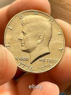 1776-1976- Kennedy Bicentennial Half Dollar 50 Cent Coin