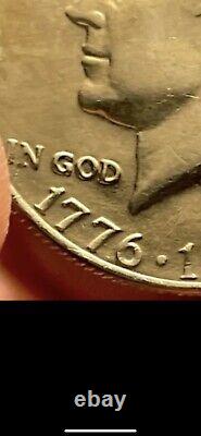 1776-1976 Kennedy Half Dollar no mint mark