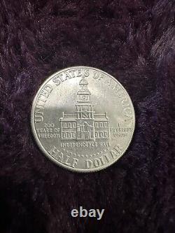 1776-1976 Silver Kennedy Half Dollar Coin Very Good Condition