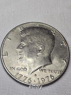 1776-1976 Silver Kennedy Half Dollar Coin Very Good Condition