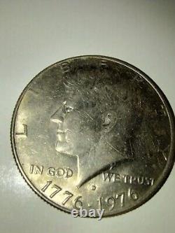 1776-1976-d Kennedy Bicentennial half dollar