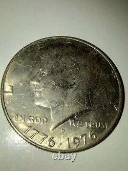 1776-1976-d Kennedy Bicentennial half dollar