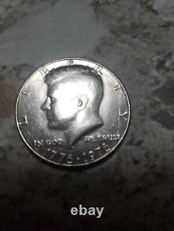 1776-1976 kennedy half dollar no mint mark