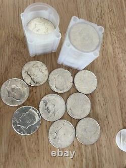 1964P Silver Kennedy Half Dollars 50c 40 coins total