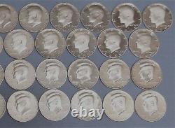 1964 -1967-1968 S 2009 S PROOF Kennedy Half Dollar Coin Collection 45 Coins