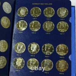 1964-2011 Kennedy Half Dollar Set withproofs (134 Coins) in Whitman Classic Album