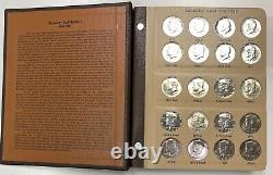1964-2012 Kennedy Half Dollar 160 Coin Complete Set, Dansco, Silver, Proofs, All