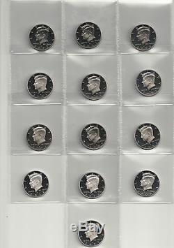 1964 2014 S Proof Kennedy Half Dollar Complete Set (include silver proof, SMS)
