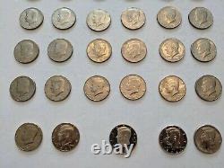 1964 2021 Kennedy Half Dollar Set 56 Year Collection