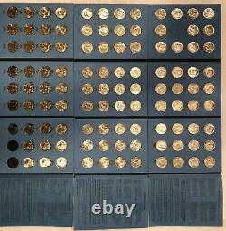 1964-2021 P&D UNCIRCULATED KENNEDY HALF DOLLAR SET (107 Coins) In New Folders