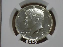 1964 50C Proof Kennedy Half Dollar NGC PF 67 Accented Hair