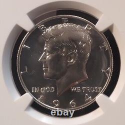 1964 50c Kennedy Half Dollar PF 69. Certified By NGC