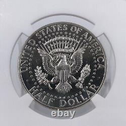 1964 Accent Hair Kennedy Silver Half Dollar NGC PF64 Cameo