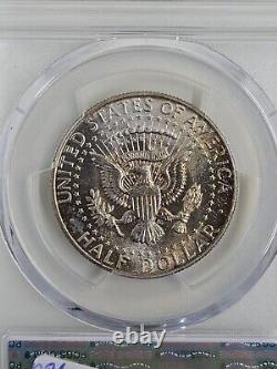 1964 D 50C PCGS MS66+ Kennedy Half Dollar Rainbow Tone