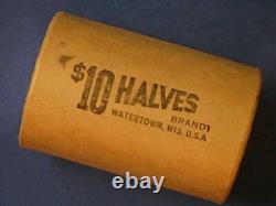 1964 D 90% Silver Kennedy Half Dollars Gem/BU in Original Bank Roll of 20