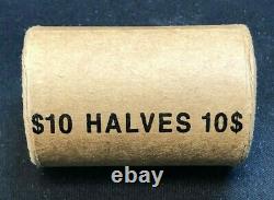 1964 D Kennedy Half Dollars Original Bank Roll BU