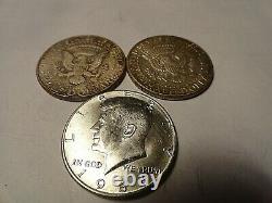 1964 Gem Original Bu Roll Of 20 90% Kennedy Half Dollars