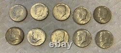 1964 JFK half dollars (10)