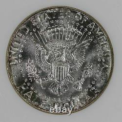 1964 Kennedy Half Dollar 50c Ngc Ms 67 Mint State Ash White Fatty Holder (023)