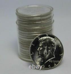 1964 Kennedy Half Dollar Bu Unc Roll Of 20