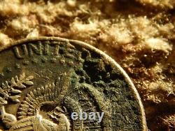 1964 Kennedy Half Dollar Mint Error Cracked RARE