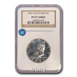 1964 Kennedy Half Dollar PF-67 Cameo NGC SKU#188739