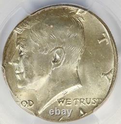 1964 Kennedy Half Dollar Struck on 25c Quarter Planchet 50c PCGS MS63 Error