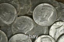 1964 Kennedy Half Dollars Roll of (20) 90% Silver M-2907