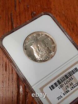 1964 Kennedy Silver Half Dollar Accented Hair Proof 67 Ngc Certified, Rare