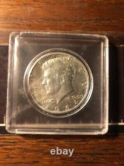 1964 Kennedy Silver Half Dollar Error Coin DDO & DDR