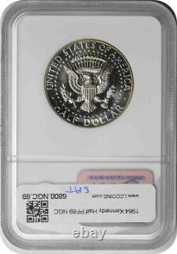 1964 Kennedy Silver Half Dollar PR69 NGC