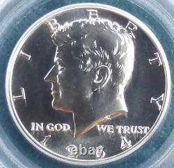 1964 PCGS PR 69 Kennedy Silver Half Dollar, Proof 69 USA Silver 50-Cent Coin