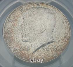 1964 P Kennedy Half Dollar PCGS Graded MS67 Toned (50C)