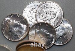 1964 P Minted Kennedy Silver Half Dollars Roll of 20 50c US Coins Uncirculated