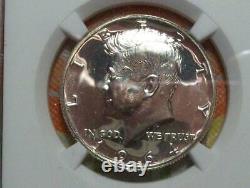 1964 Proof Accented Hair Kennedy Half Dollar-NGC PF 67