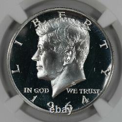 1964 Proof Kennedy Half Dollar 50c Accent Hair Ngc Certified Pf 67 Cameo (019)